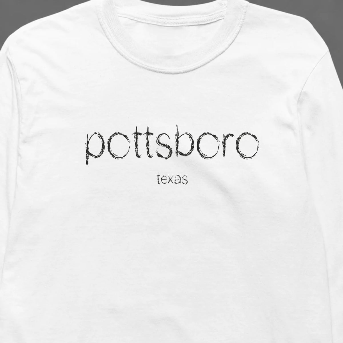 Pottsboro, Texas Hometown Long-Sleeve