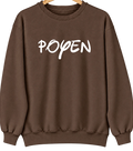 Poyen, Arkansas Hometown Crewneck — Brown