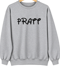 Pratt, West Virginia Hometown Crewneck — Sport Grey