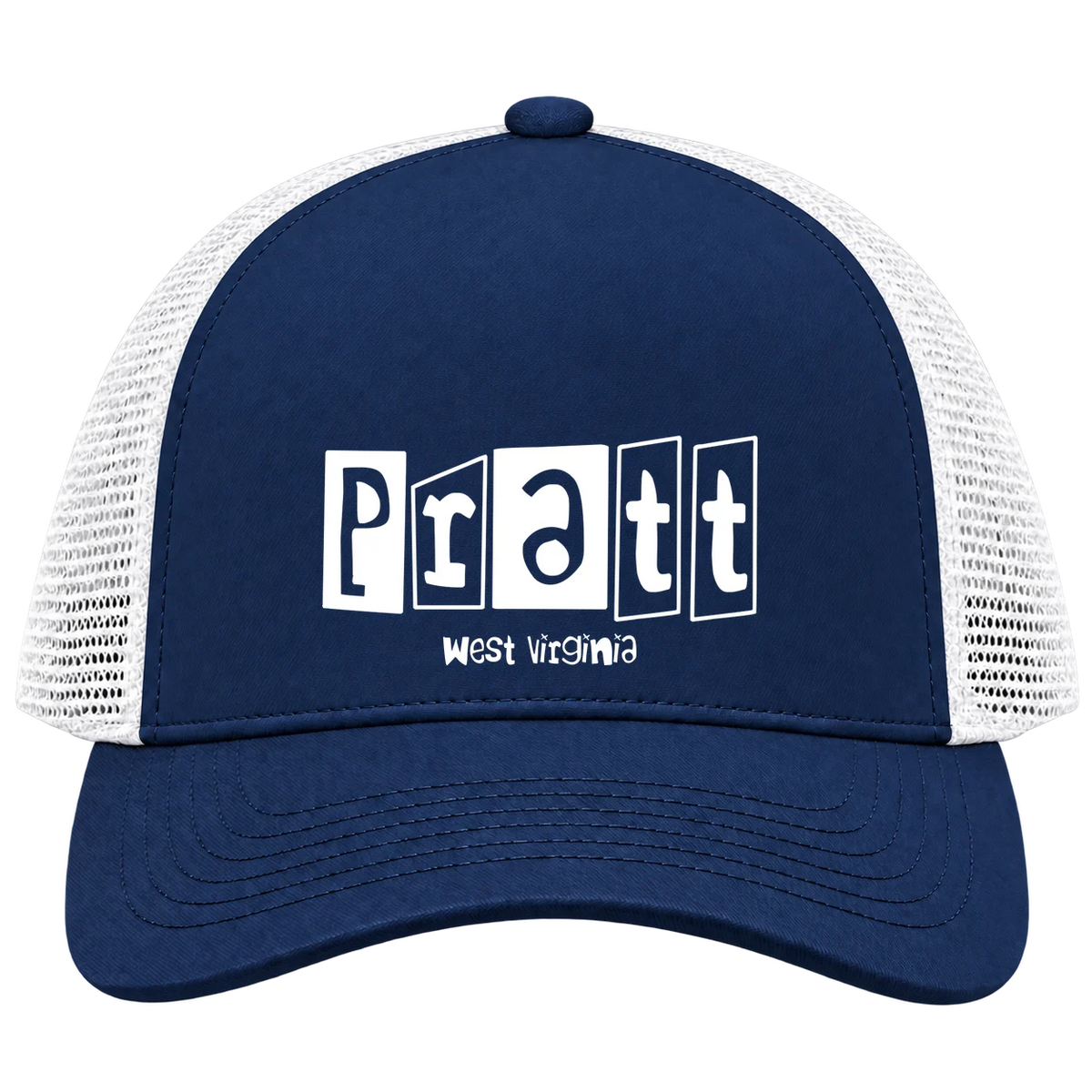 Pratt, West Virginia Hometown Trucker Cap