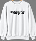 Preble, Indiana Hometown Crewneck — White