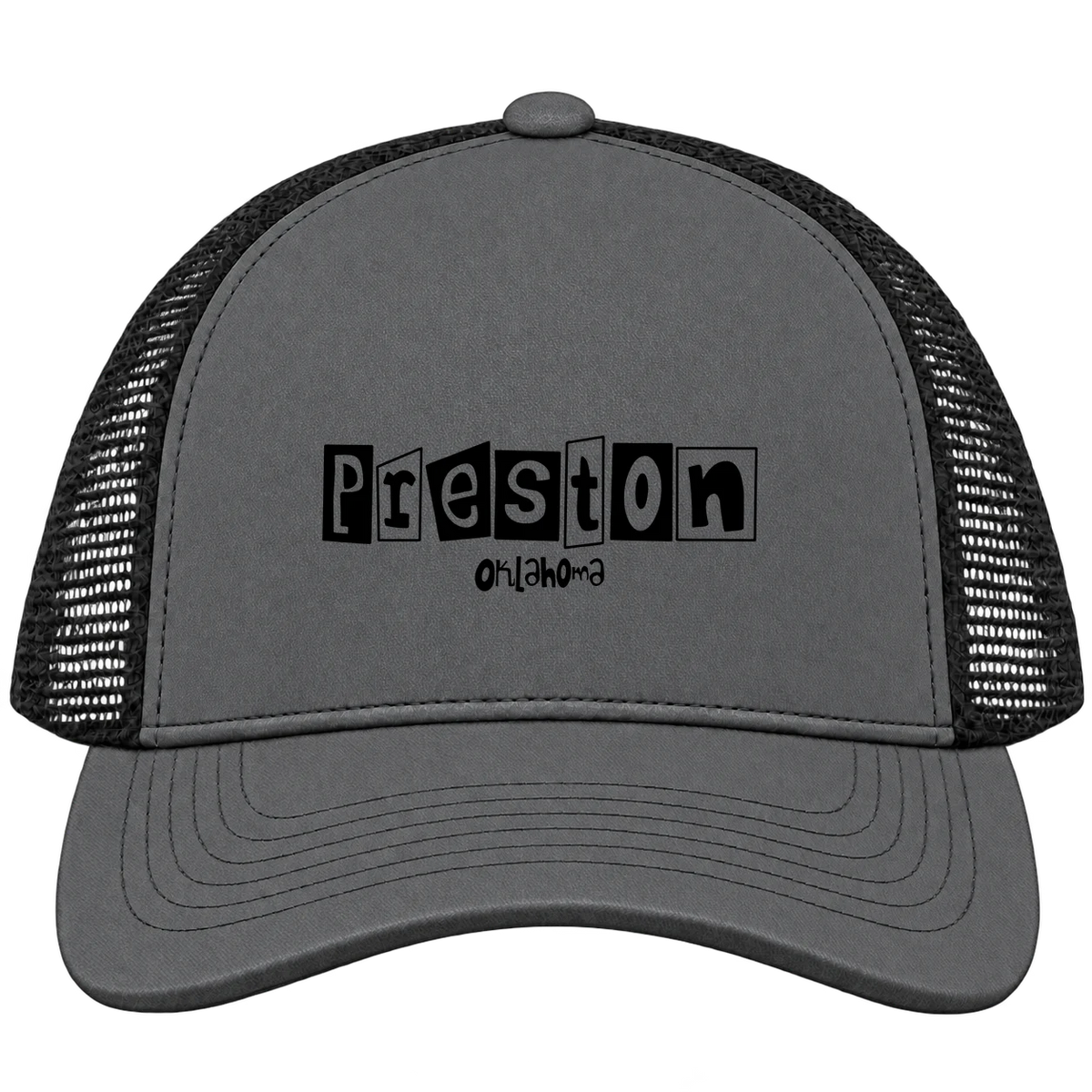 Preston, Oklahoma Hometown Trucker Cap