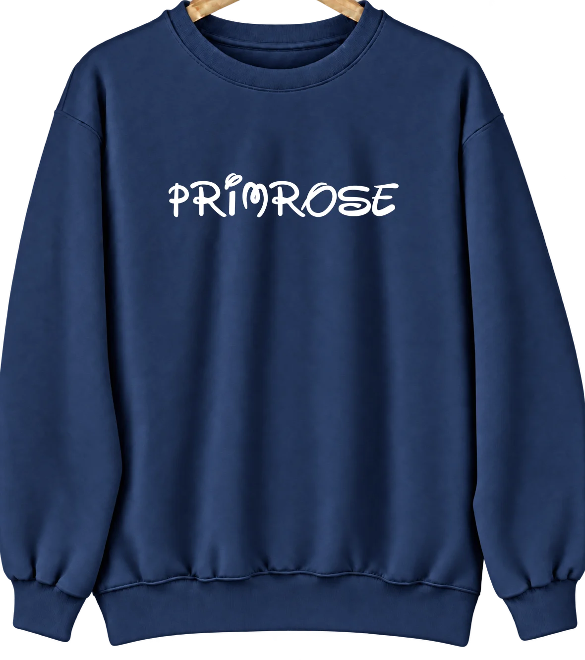 Primrose, Nebraska Hometown Crewneck — Navy