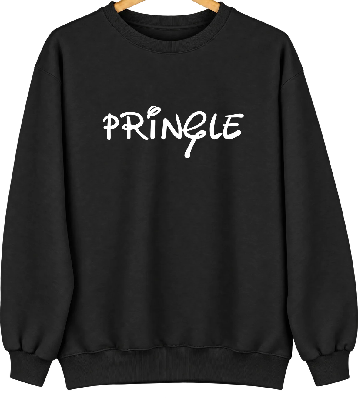 Pringle, Pennsylvania Hometown Crewneck — Black
