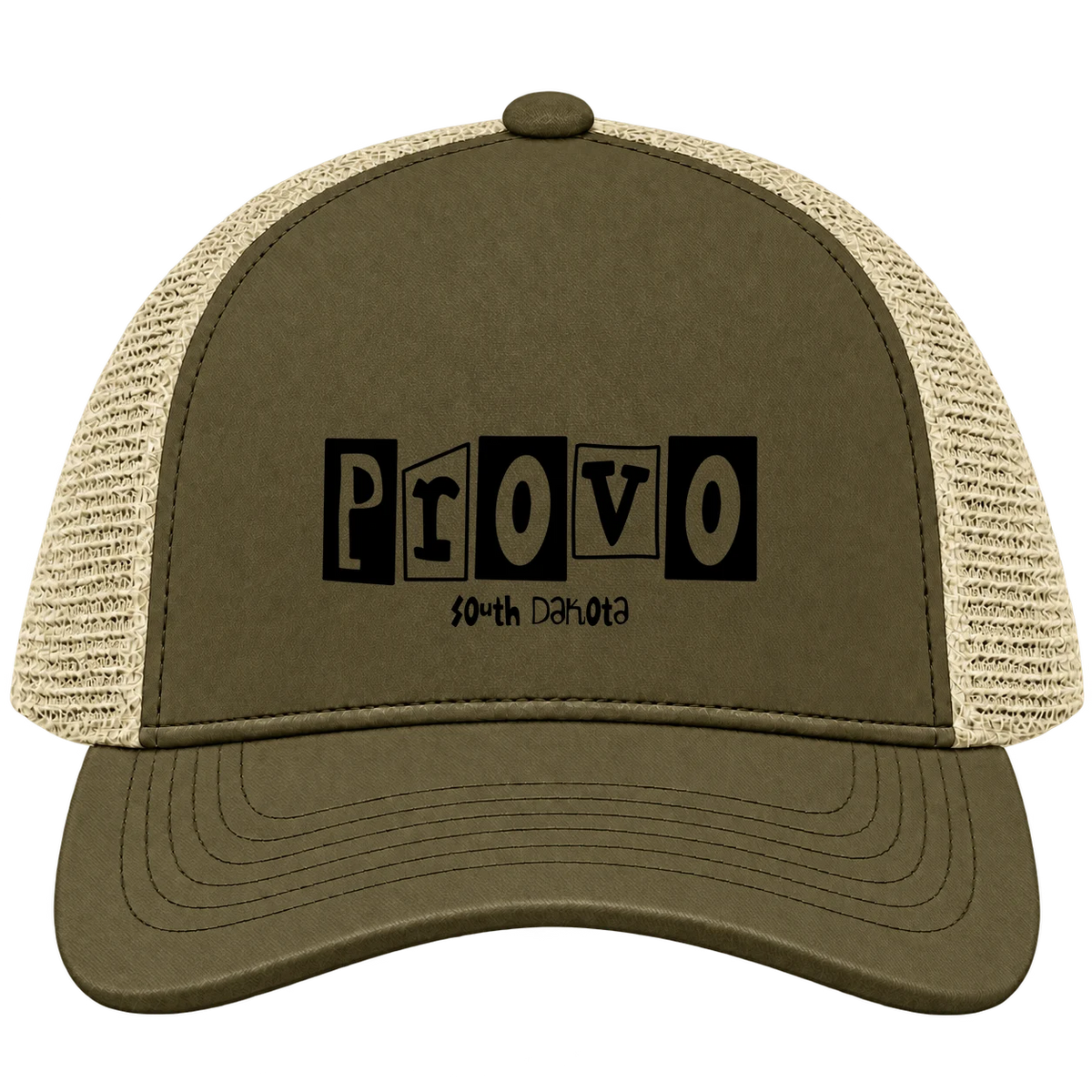 Provo, South Dakota Hometown Trucker Cap