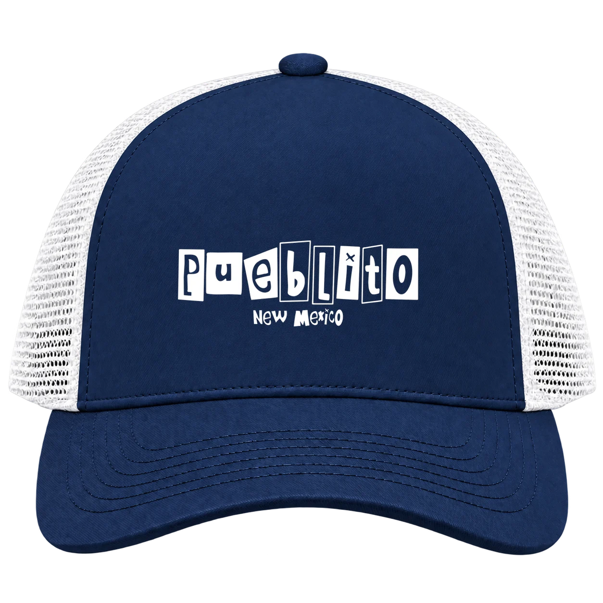Pueblito, New Mexico Hometown Trucker Cap