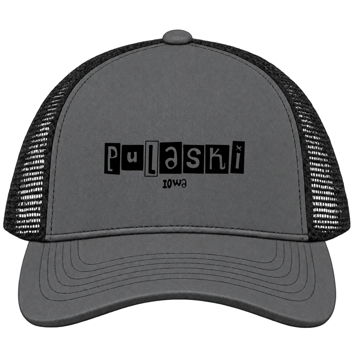 Pulaski, Iowa Hometown Trucker Cap