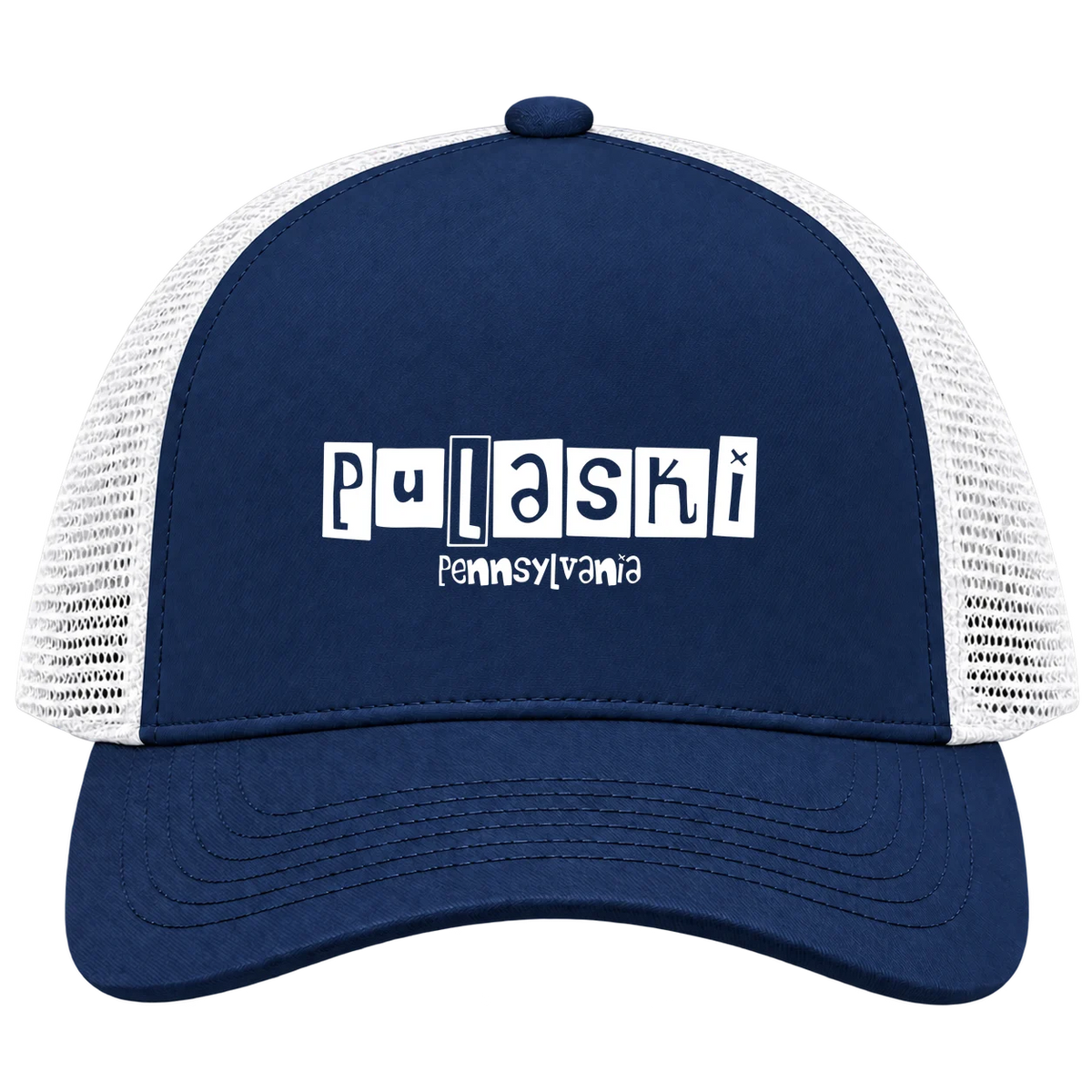 Pulaski, Pennsylvania Hometown Trucker Cap