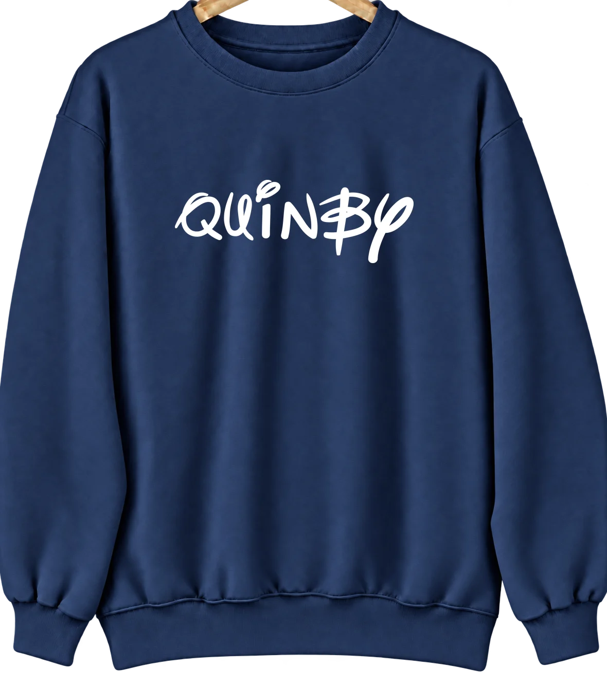 Quinby, South Carolina Hometown Crewneck — Navy