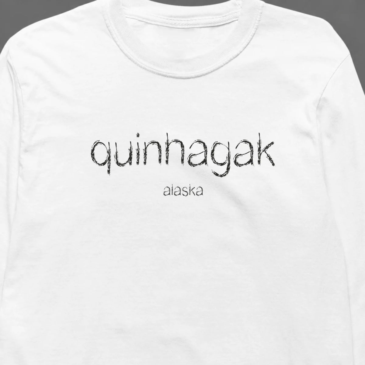Quinhagak, Alaska Hometown Long-Sleeve