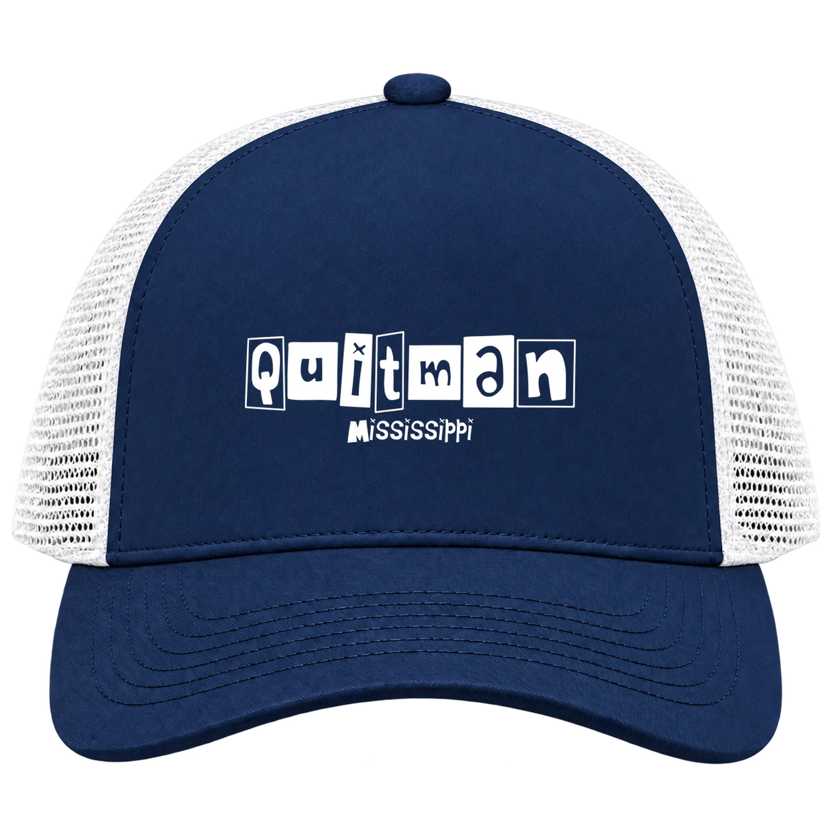 Quitman, Mississippi Hometown Trucker Cap