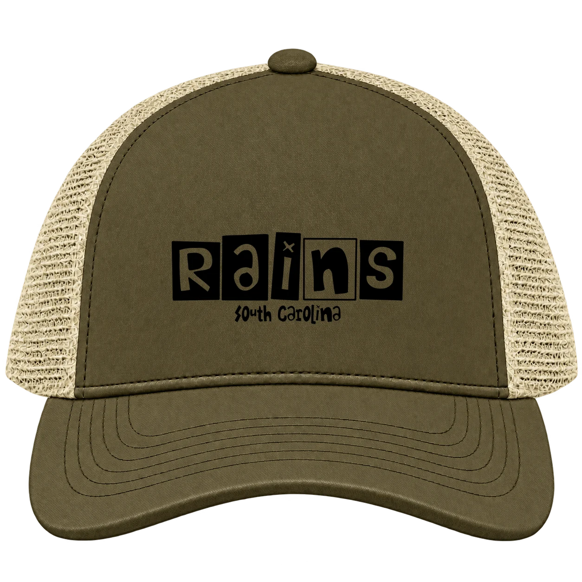 Rains, South Carolina Hometown Trucker Cap