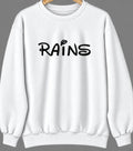 Rains, South Carolina Hometown Crewneck — White