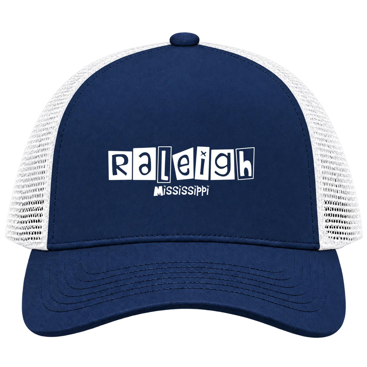 Raleigh, Mississippi Hometown Trucker Cap