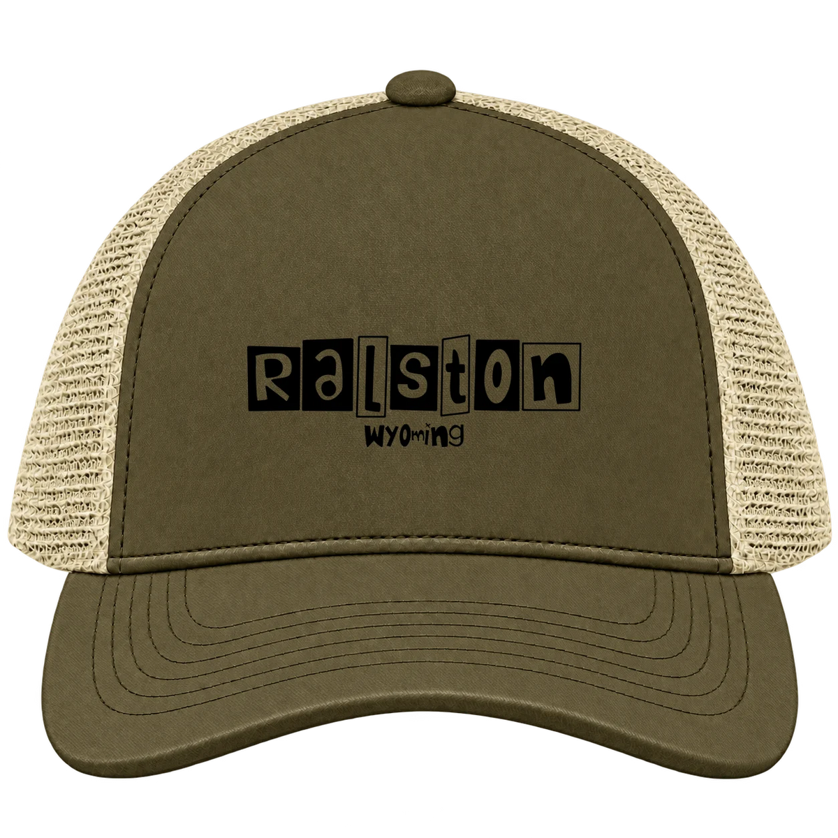 Ralston, Wyoming Hometown Trucker Cap