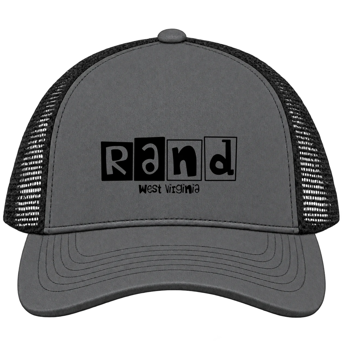 Rand, West Virginia Hometown Trucker Cap