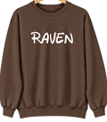 Raven, Virginia Hometown Crewneck — Brown