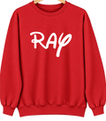 Ray, Alabama Hometown Crewneck — Red