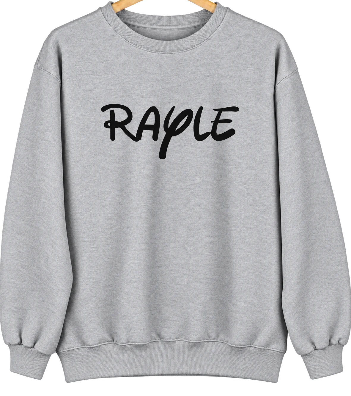 Rayle, Georgia Hometown Crewneck — Sport Grey