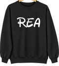 Rea, Missouri Hometown Crewneck — Black