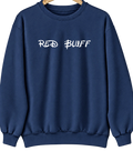 Red Bluff, California Hometown Crewneck — Navy