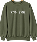 Red Bud, Illinois Hometown Crewneck — Military Green