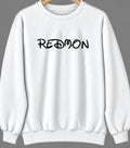 Redmon, Illinois Hometown Crewneck — White