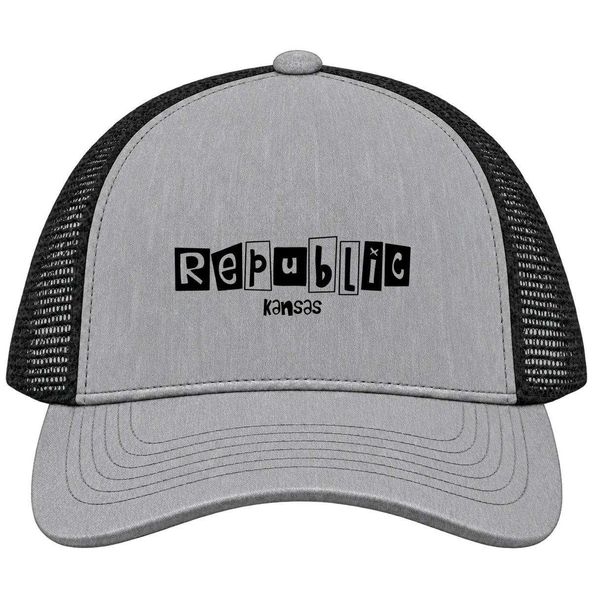 Republic, Kansas Hometown Trucker Cap
