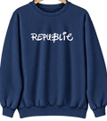 Republic, Ohio Hometown Crewneck — Navy
