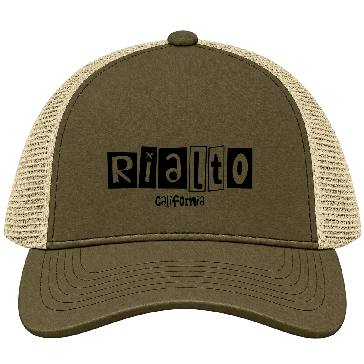 Rialto, California Hometown Trucker Cap
