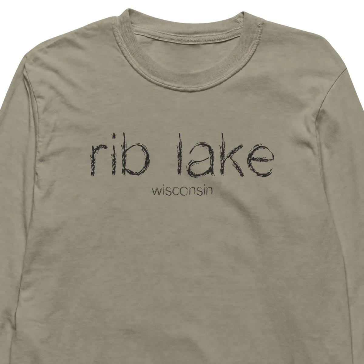 Rib Lake, Wisconsin Hometown Long-Sleeve