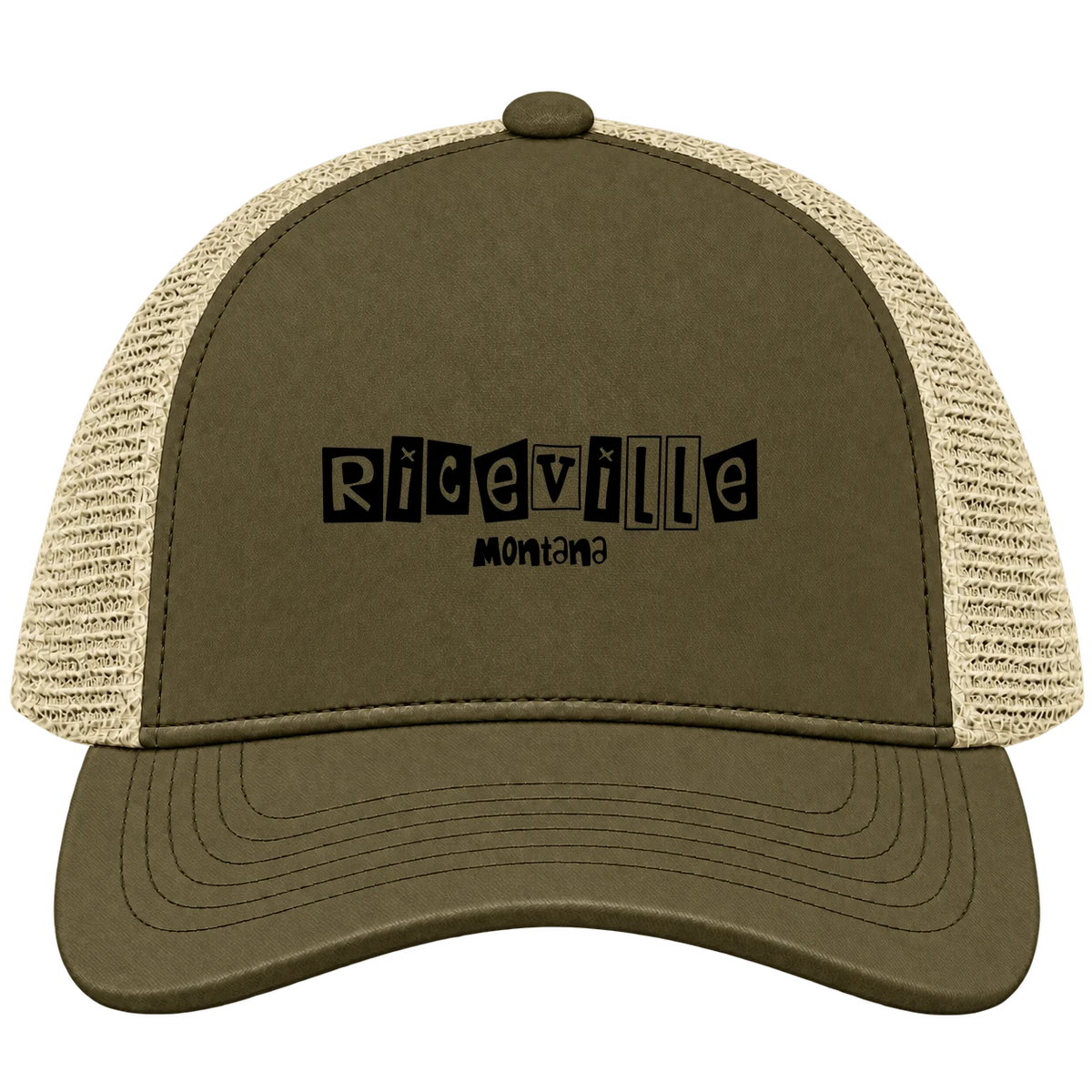 Riceville, Montana Hometown Trucker Cap