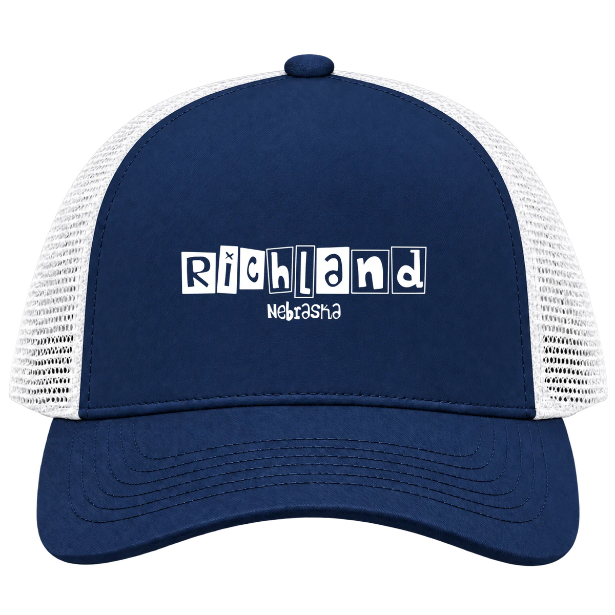 Richland, Nebraska Hometown Trucker Cap