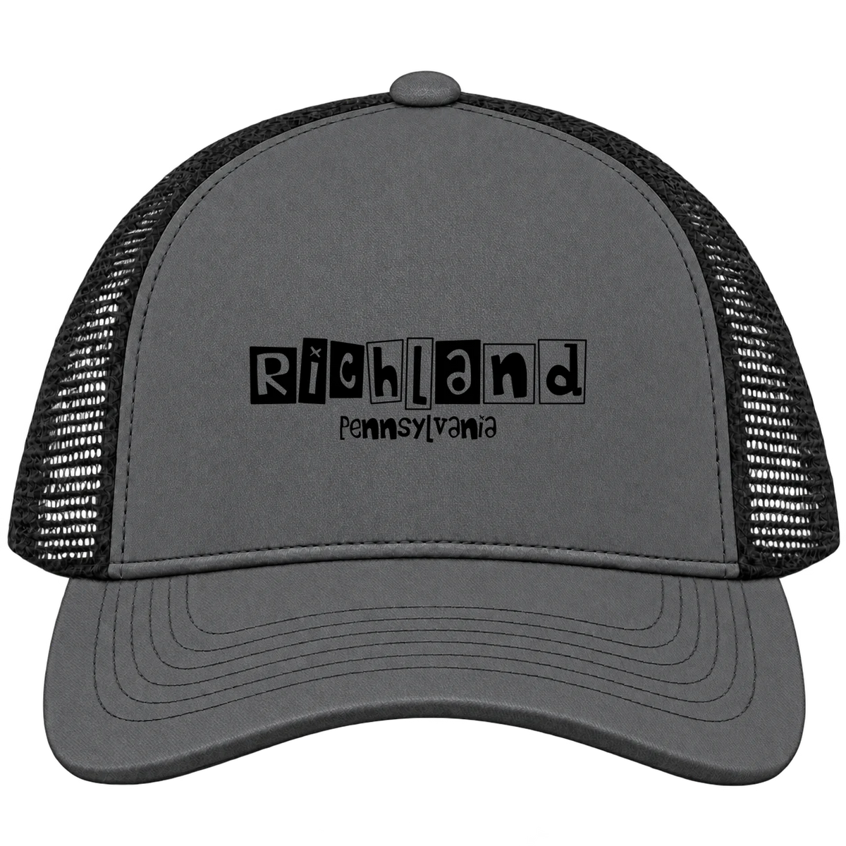 Richland, Pennsylvania Hometown Trucker Cap