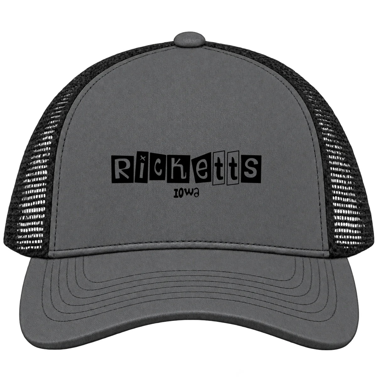Ricketts, Iowa Hometown Trucker Cap