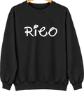 Rico, Colorado Hometown Crewneck — Black