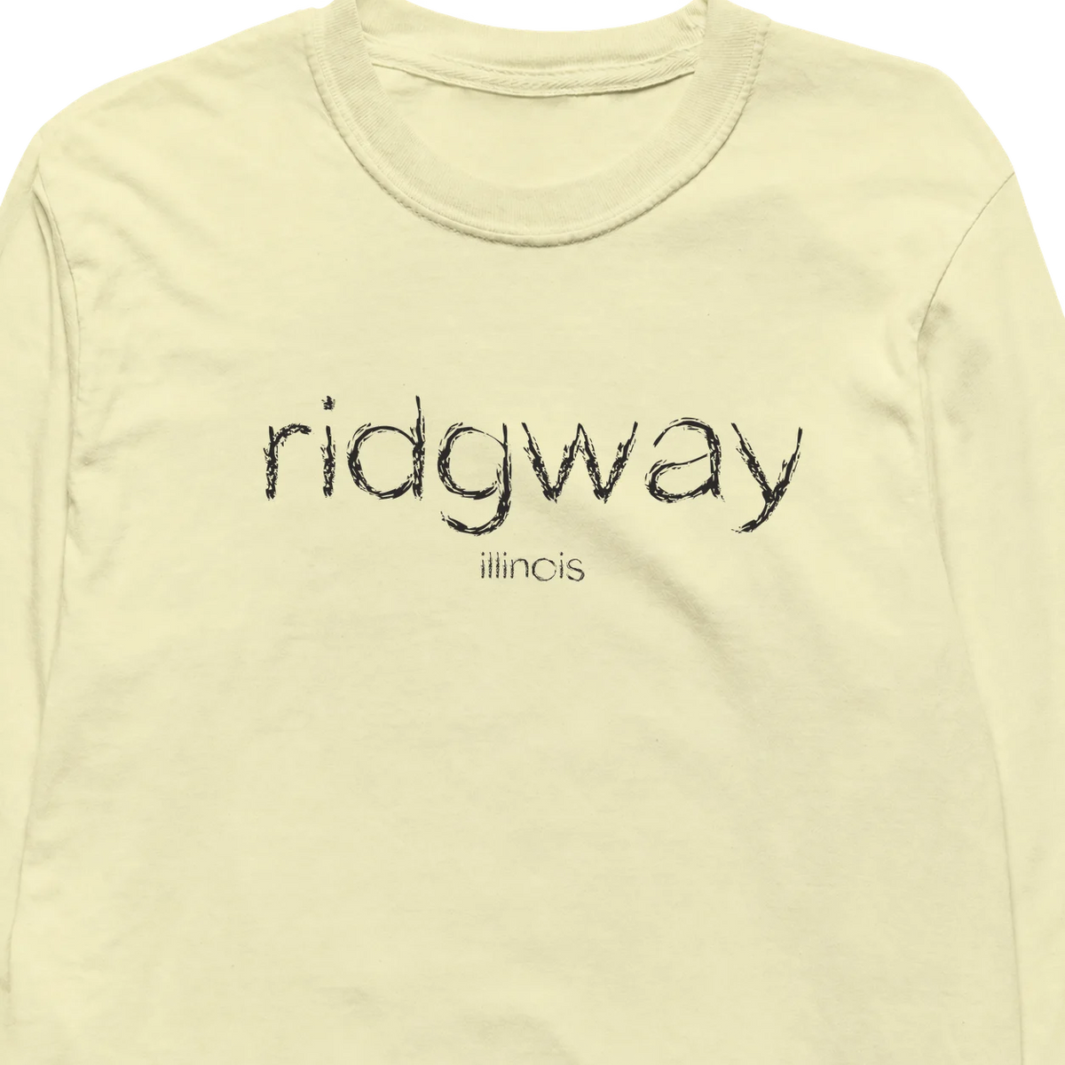 Ridgway, Illinois Hometown Long-Sleeve
