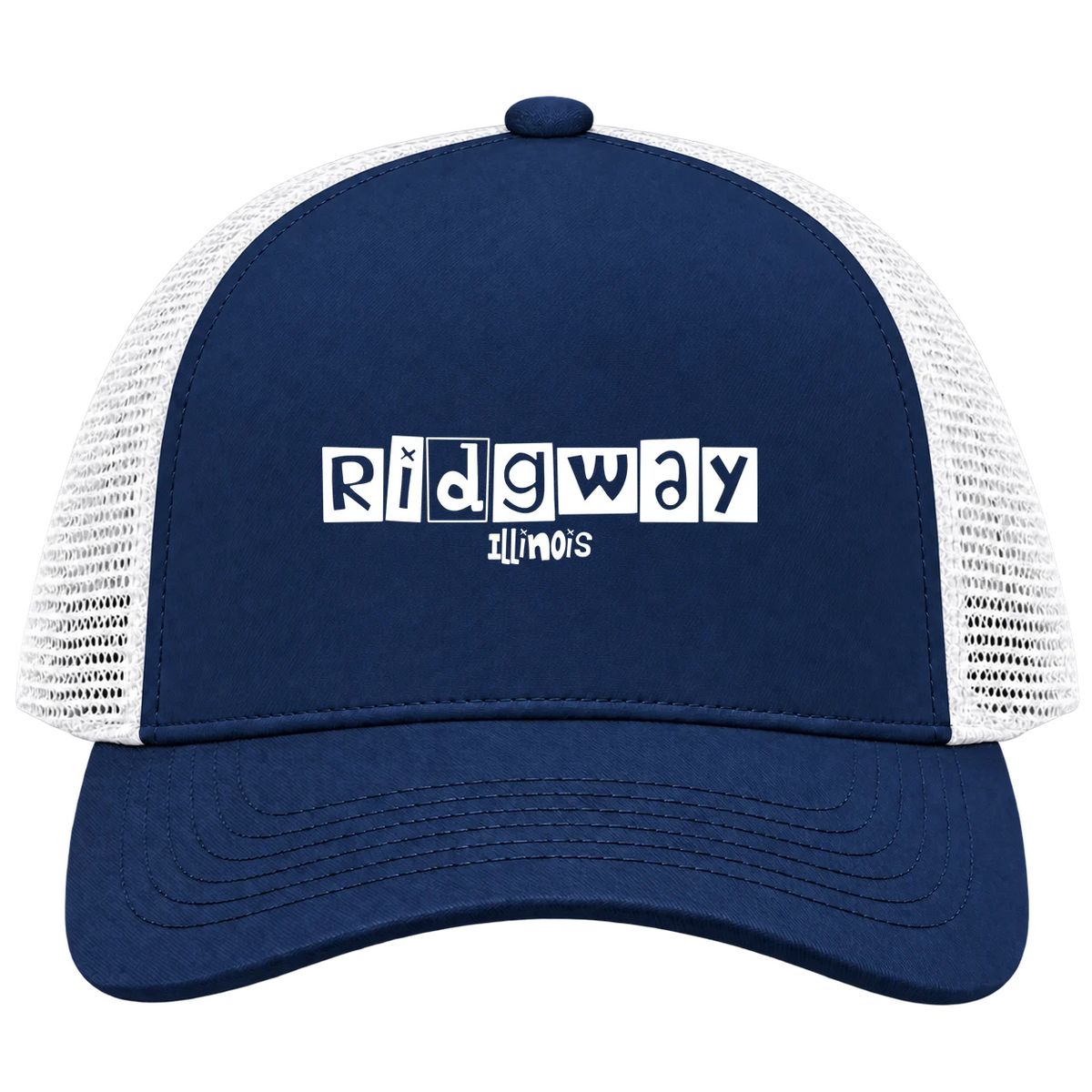 Ridgway, Illinois Hometown Trucker Cap