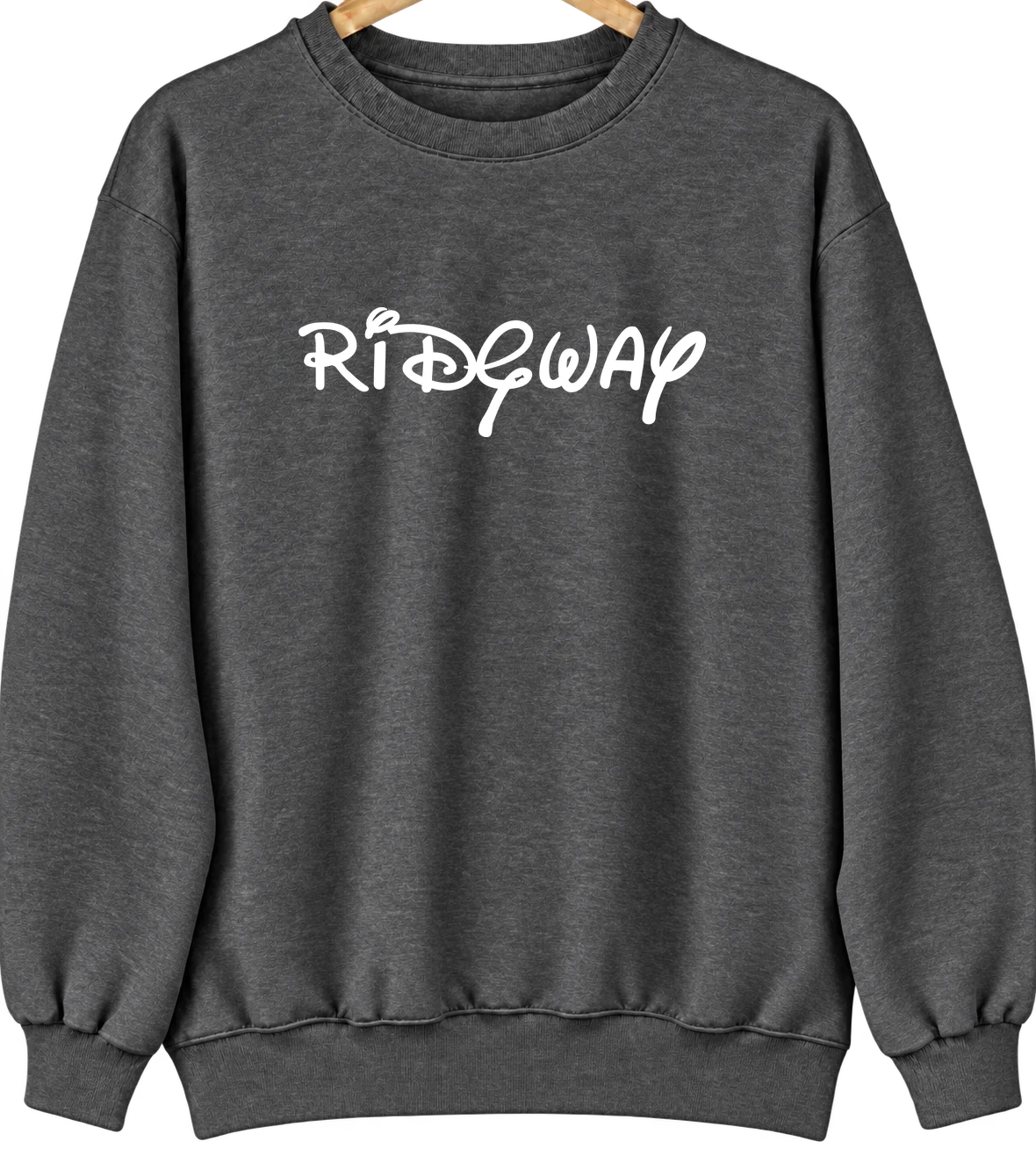 Ridgway, Pennsylvania Hometown Crewneck — Dark Heather