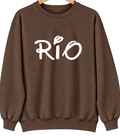 Rio, Florida Hometown Crewneck — Brown