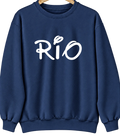 Rio, Louisiana Hometown Crewneck — Navy
