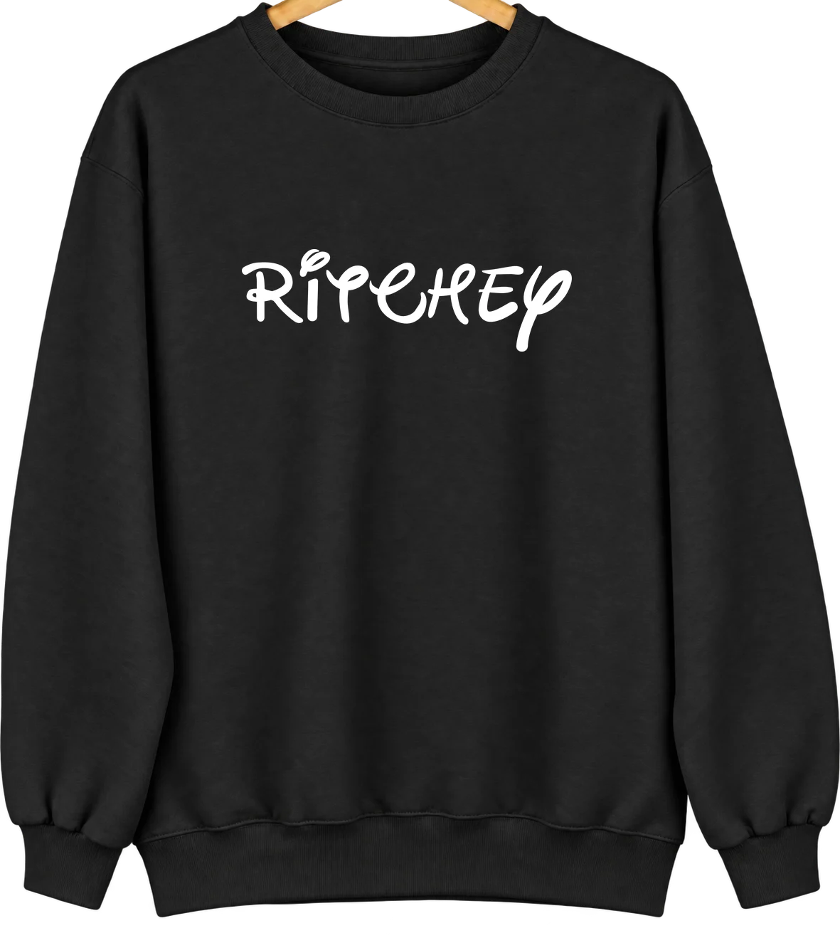 Ritchey, Missouri Hometown Crewneck — Black