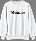Rivanna, Virginia Hometown Crewneck — White
