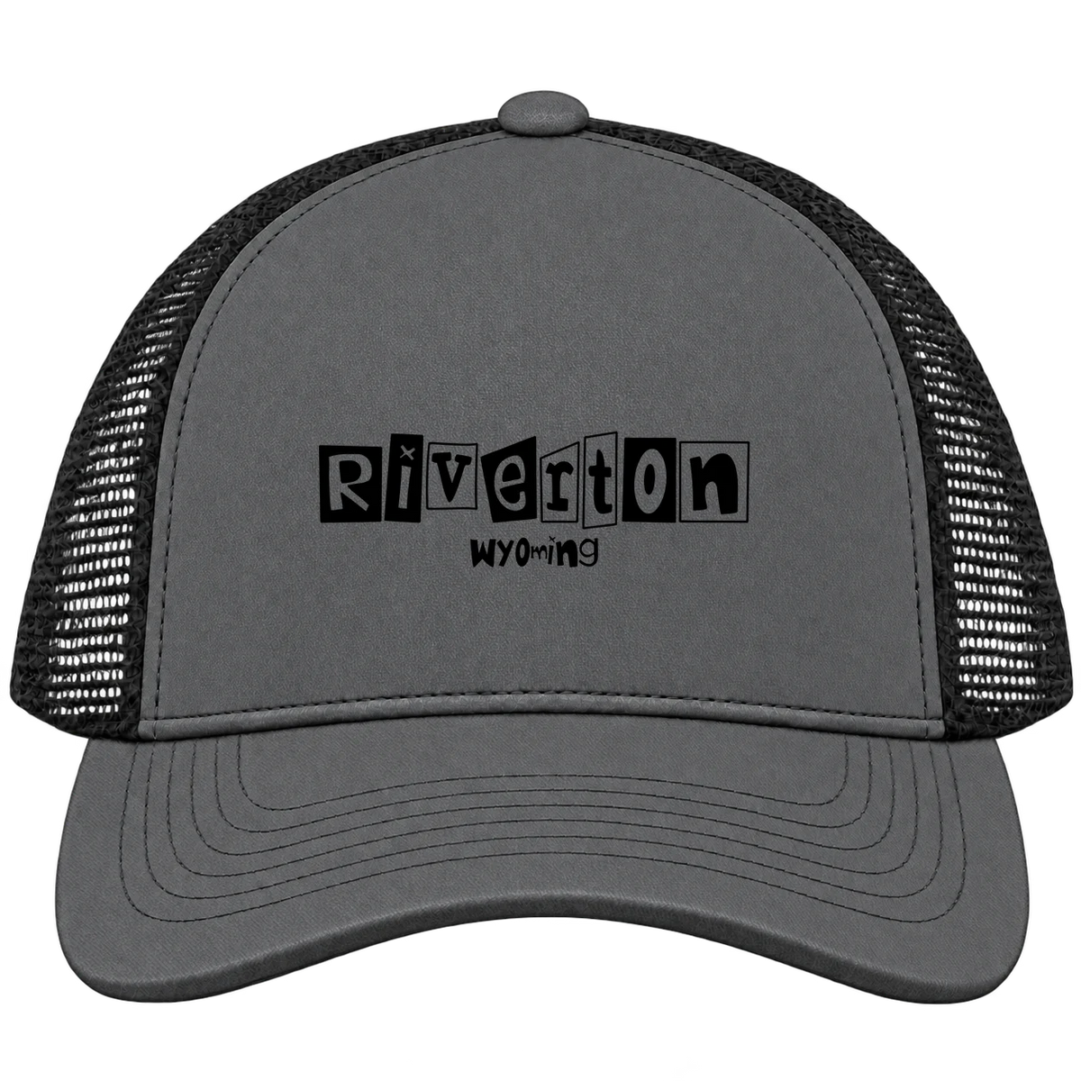 Riverton, Wyoming Hometown Trucker Cap