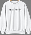 Road Runner, Texas Hometown Crewneck — White