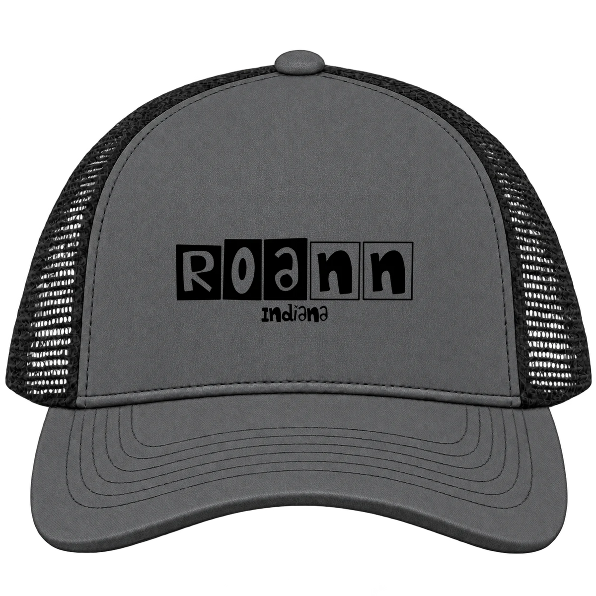 Roann, Indiana Hometown Trucker Cap