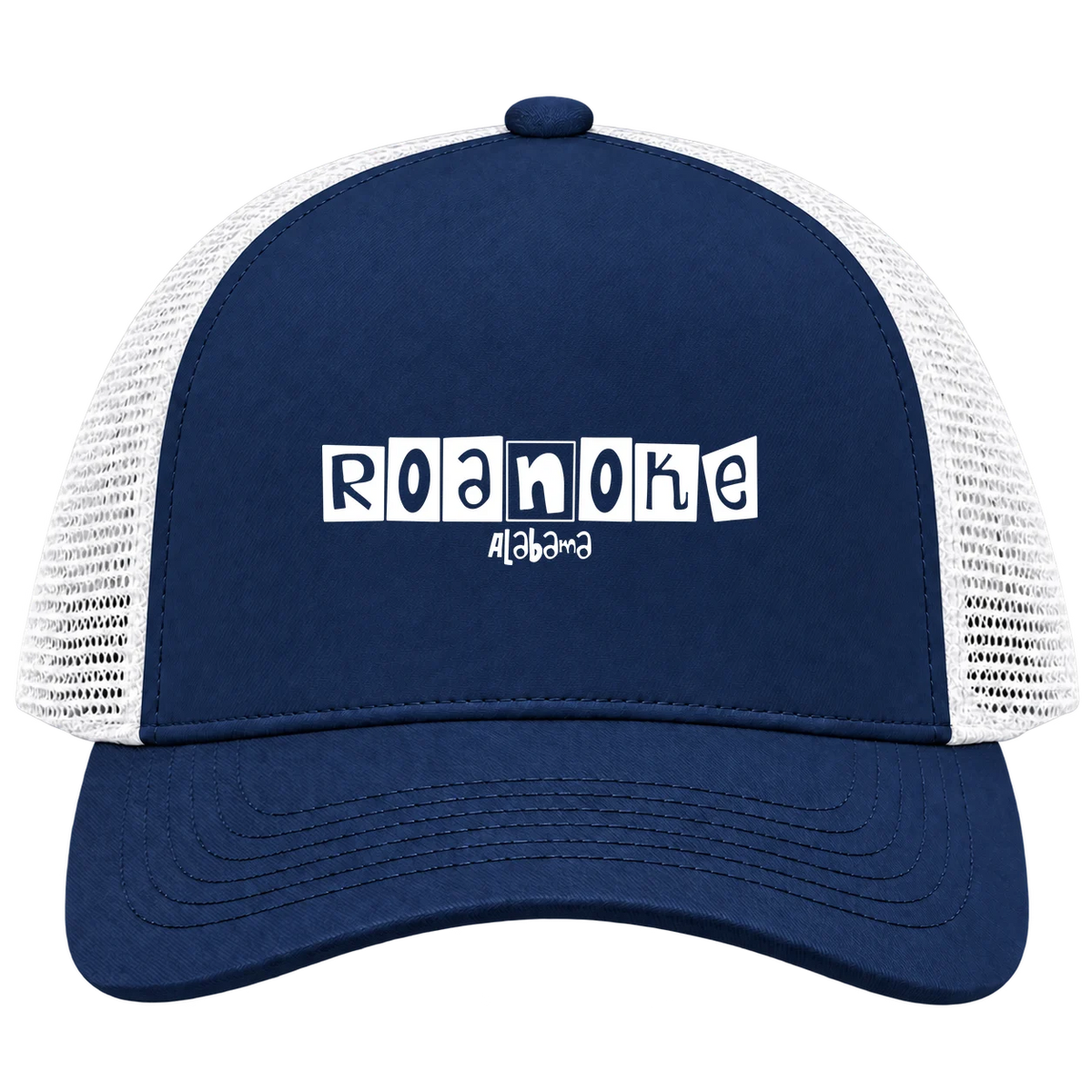Roanoke, Alabama Hometown Trucker Cap