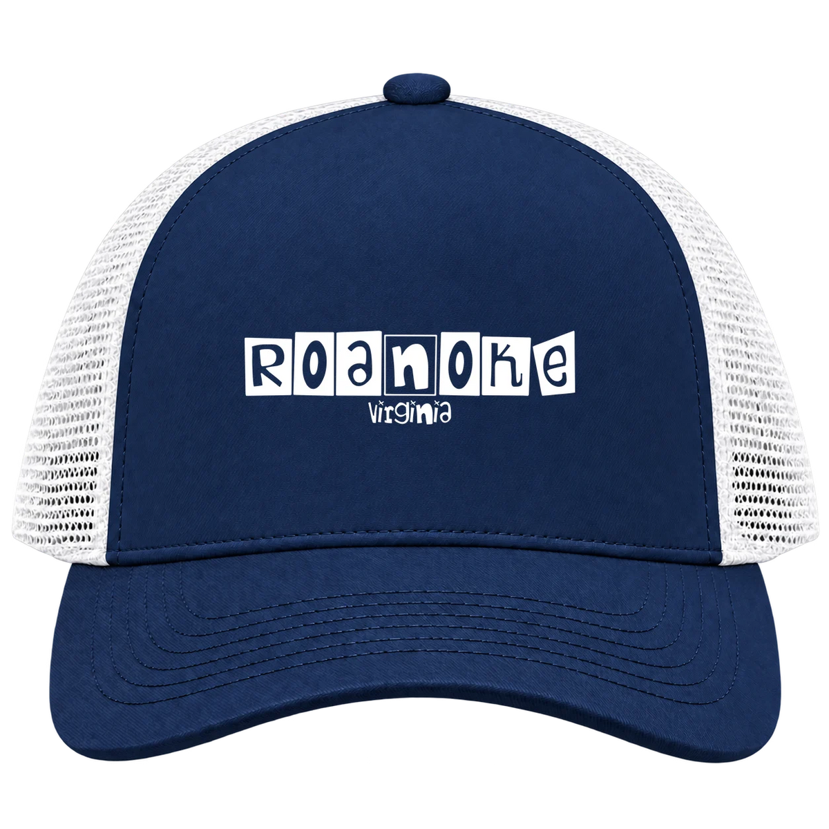Roanoke, Virginia Hometown Trucker Cap