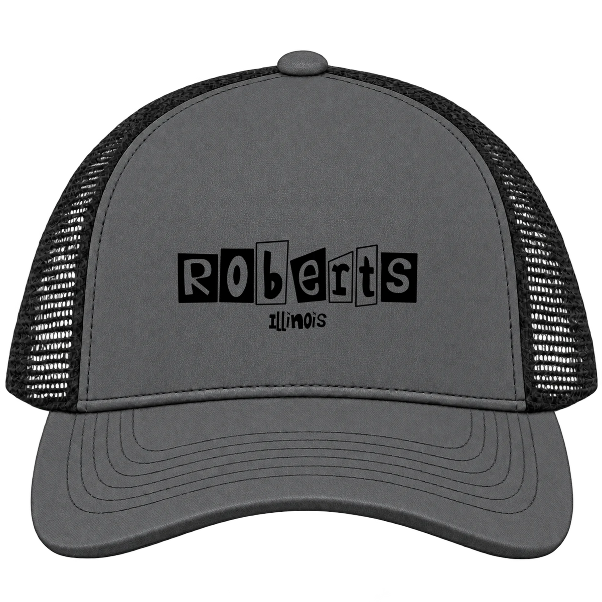 Roberts, Illinois Hometown Trucker Cap