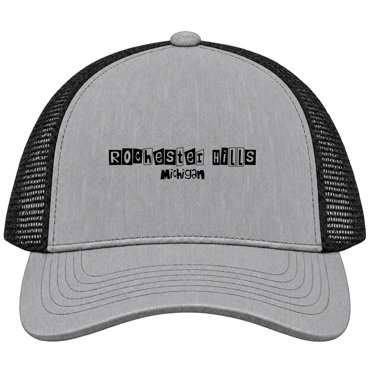 Rochester Hills, Michigan Hometown Trucker Cap